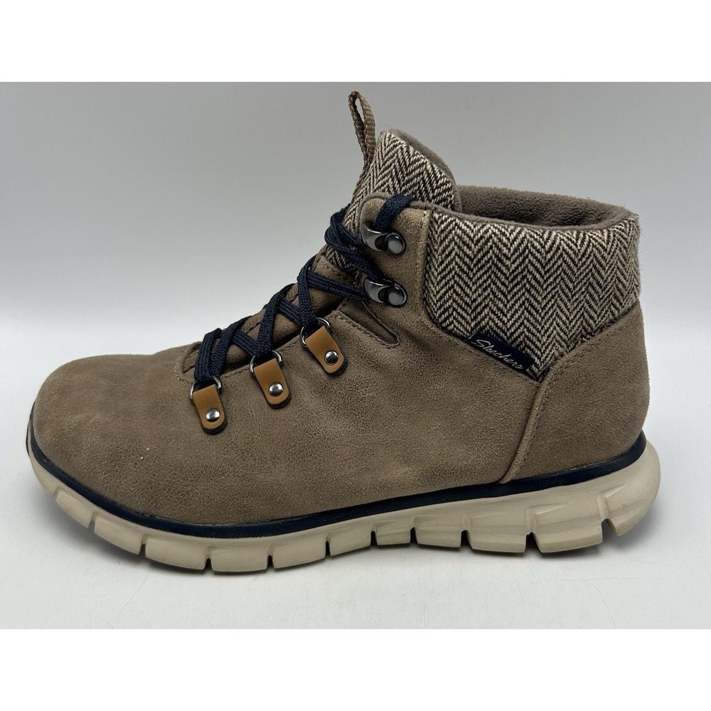 Skechers Boots Womens 9 Synergy Mountain Dreamer Brown Casual Comfort